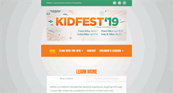 Desktop Screenshot of mykidfest.com