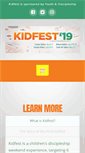 Mobile Screenshot of mykidfest.com