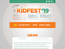 Tablet Screenshot of mykidfest.com